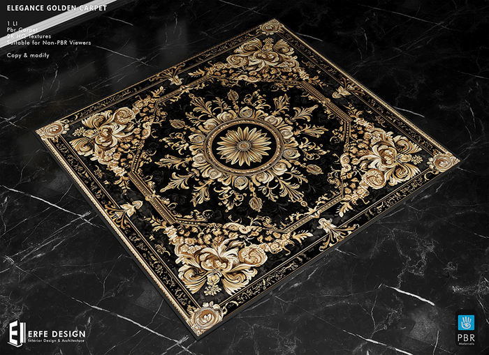 Elegance golden carpet 1 LI [Erfe Design] PACK