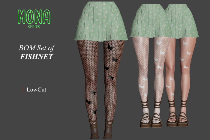 BOM Fishnets : Mona Series