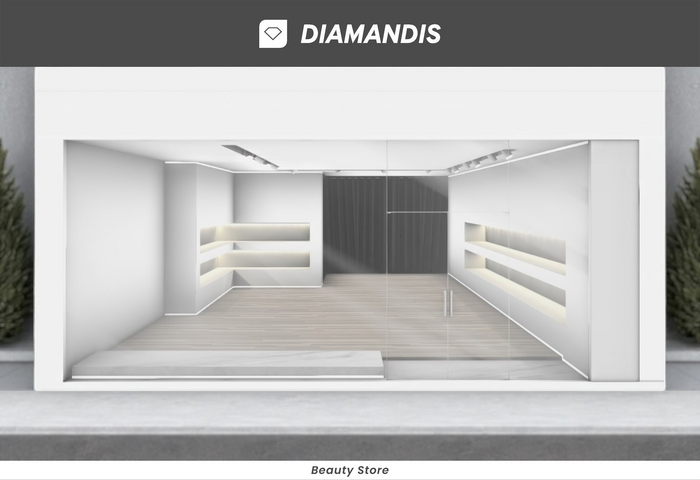 Diamandis | Beauty Store (Modern Store Prefab)