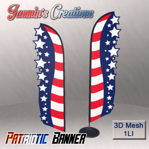 Patriotic Banner --By Jasmin's Creations