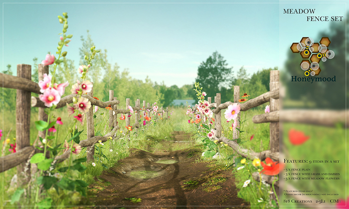 8f8 - Honeymood - Meadow Fence Set