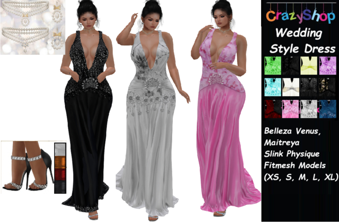 Crazy Wedding Style Dress