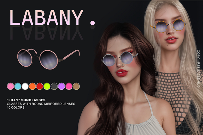 Labany. "Lilly" summer glasses - All colors