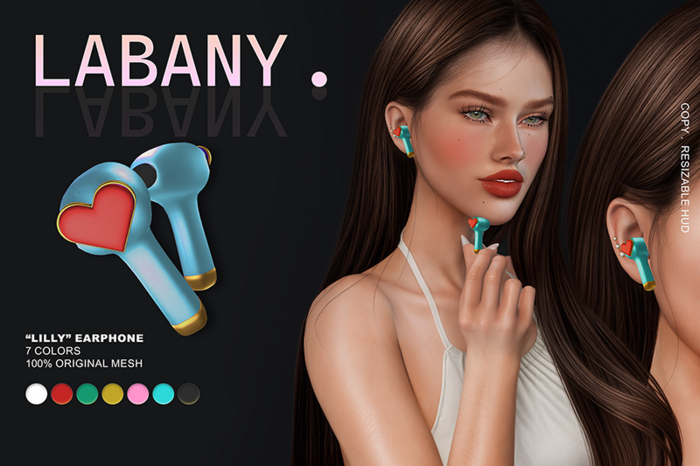 Labany. "Lilly" earphones - All colors