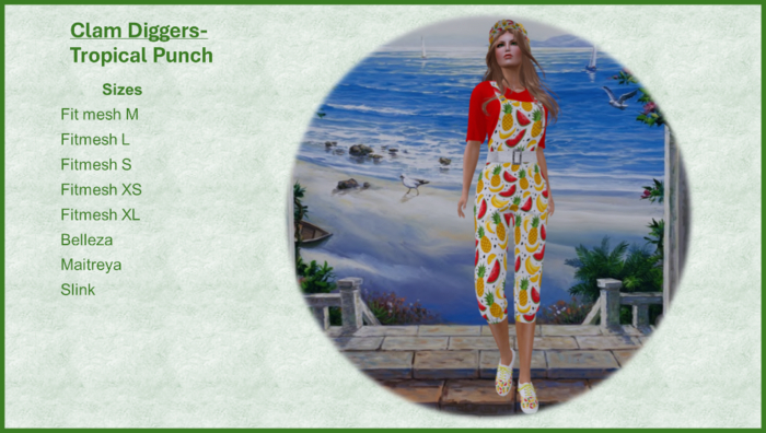 Clam Diggers Tropical Punch