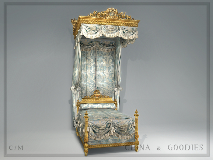 Bed duchesse en imperiale "Belle Isle"