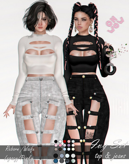^^ MonaMur ^^ Ivy Top Fatpack