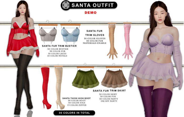 Addams - Santa Outfit #DEMO