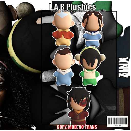 !#\\ `ZINX // L.A.B - Zuko Plushy