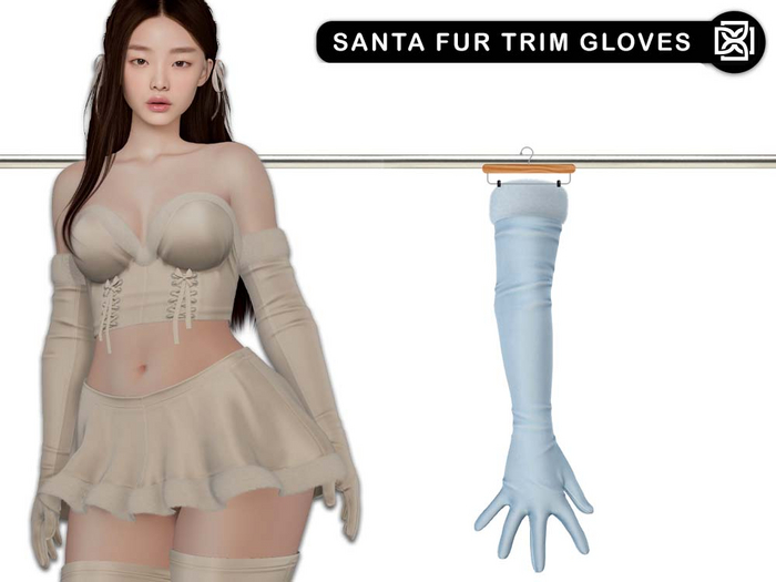 Addams - Santa Fur Trip Gloves #17