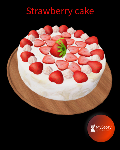 Strawberry cake MyStory