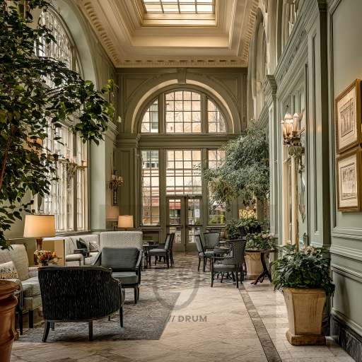 Hotel Lobby 1 Blogger/Photo Backdrop