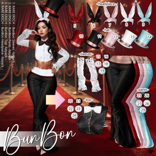 20. ERSCH - BunBon Top {Reborn} -red-
