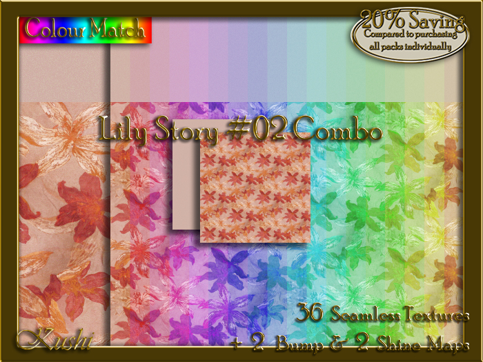 Lily Story #02 COMBO Texture Bundle