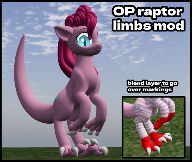 OP raptor limbs