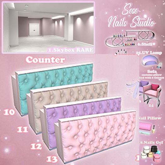 13. Sese - Nails Studio - Counter