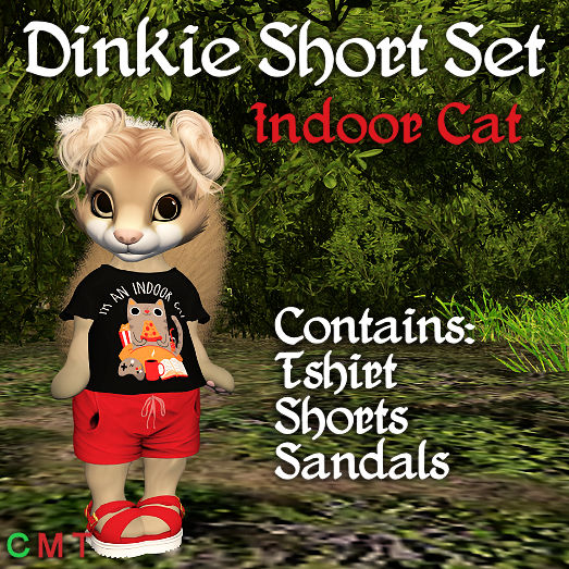 Dinkie Short Set Indoor Cat