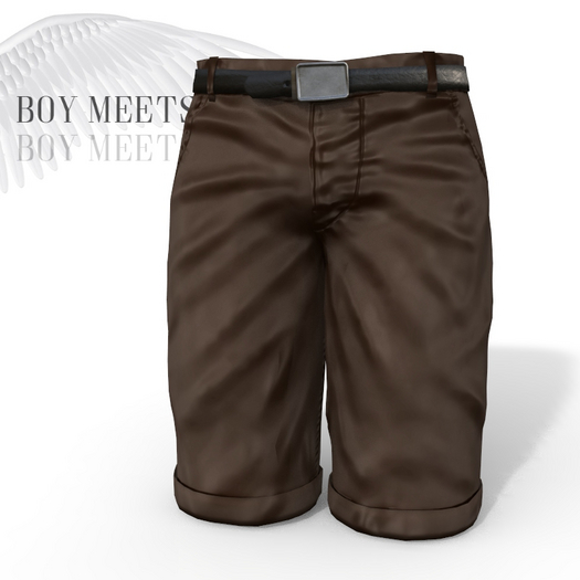 Brown Short Shorts Tweenster