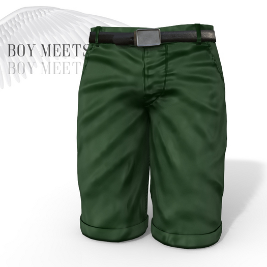 Green Short Shorts Tweenster