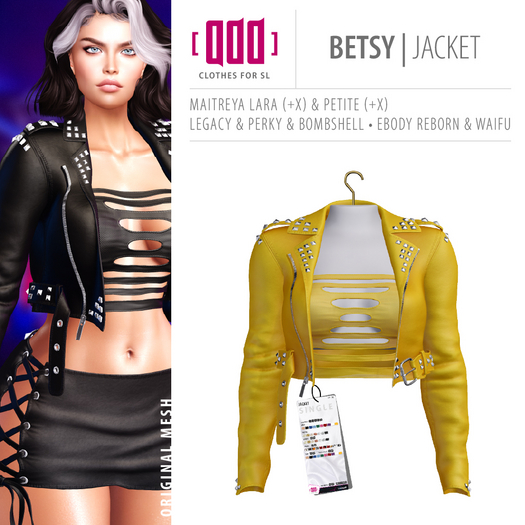 [ADD] Betsy Jacket - Yellow