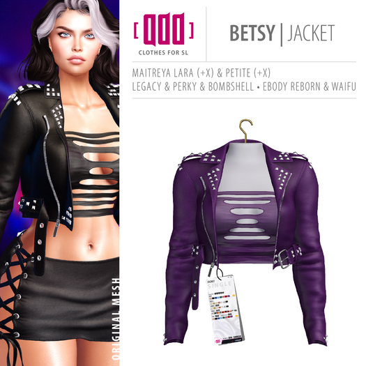 [ADD] Betsy Jacket - Violet