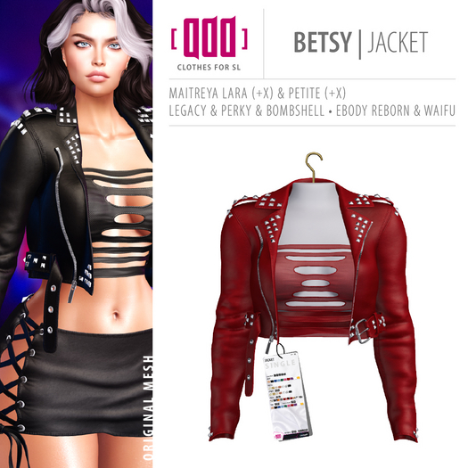 [ADD] Betsy Jacket - Red