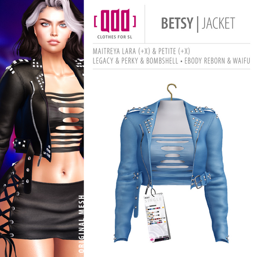 [ADD] Betsy Jacket - BlueL