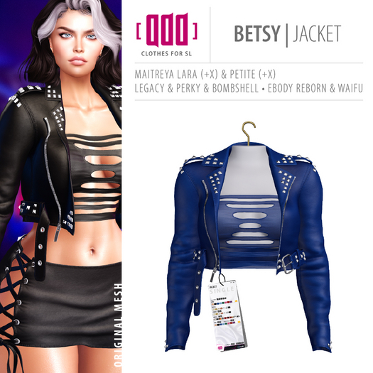 [ADD] Betsy Jacket - Blue
