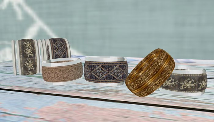 Gift box with 5 bracelets