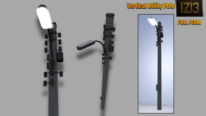 Vertical Utility Pole _ Full Perm