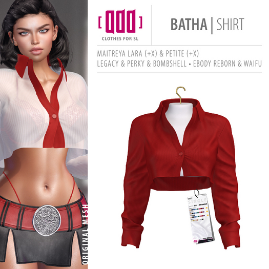 [ADD] Batha Shirt - Red