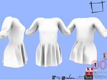 Full Perm Women's Peasant Dress Maitreya 5.3 LaraX, Ocacin Standard, Slink, Belleza, Ocacin, Tonic, Legacy, Ebody Reborn