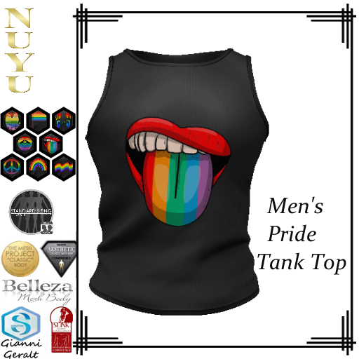 NUYU Men's Pride Tank Top