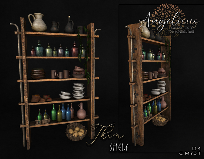 .AngelicUs. Thin shelf  