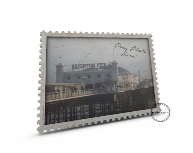 Fancy Decor: Stamp Frame