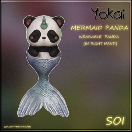 YOKAI - Summer Cuties - Mermaid Panda - SOI