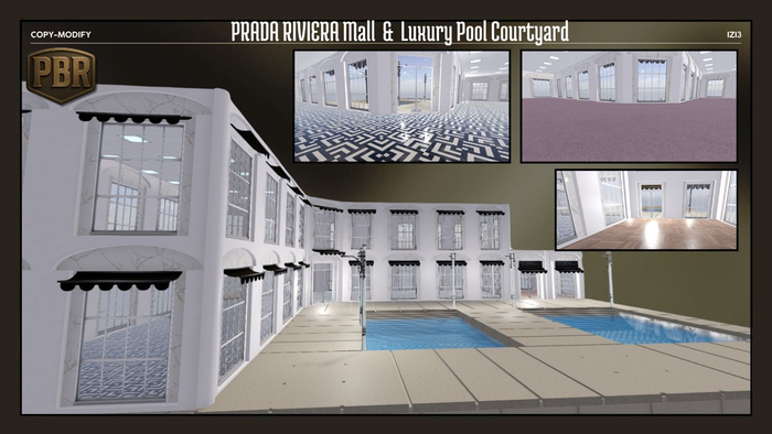 PRADA RIVIERA Luxury Pool Courtyard - Copy/Modify