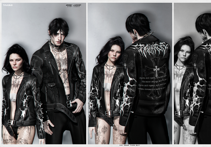 [Traume] Agony Jacket FATPACK/Male