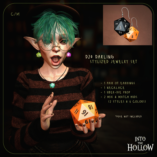 {ITH} D20 Darling ~ Mix & Match Jewelry Set