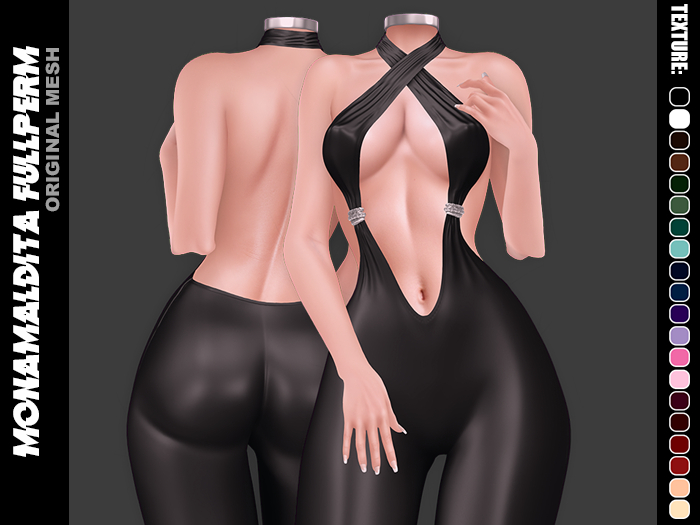 188 - MONAMALDITA - Texture Silk - Overalls