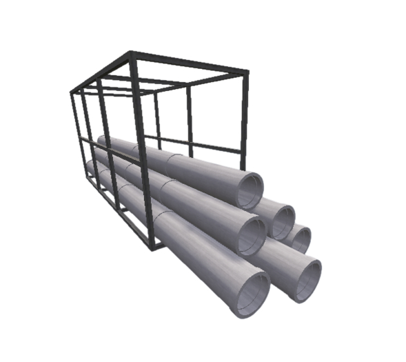 Steel tube one