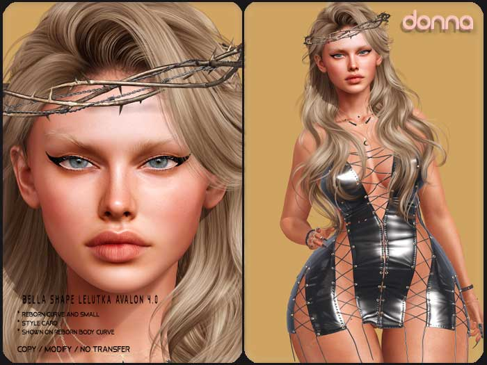 Colection Curvy Goddesses - Bella Shape for Avalon 4.0 + Reborn