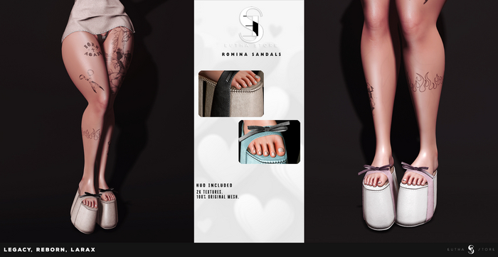 EUTHA - Romina Sandals FATPACK