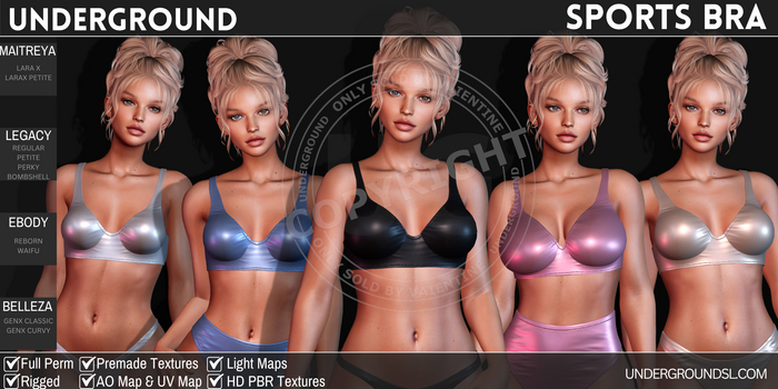 [UG MESH] SPORTS BRA