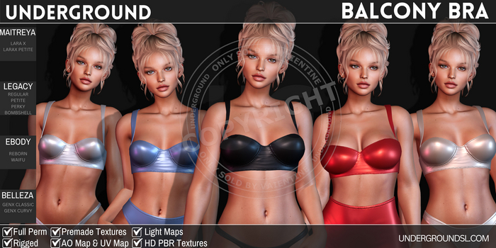 [UG MESH] BALCONY BRA
