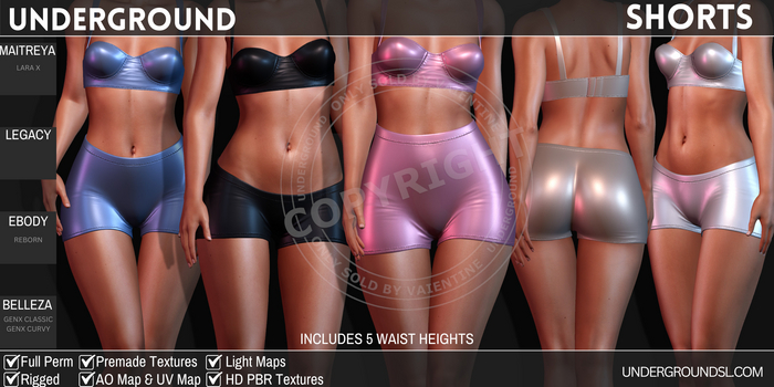 [UG MESH] SHORTS