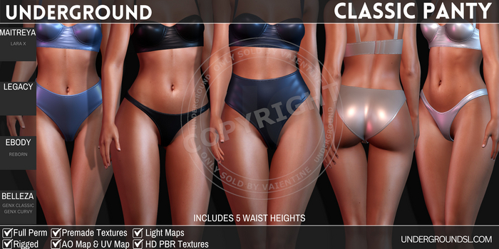 [UG MESH] CLASSIC PANTY