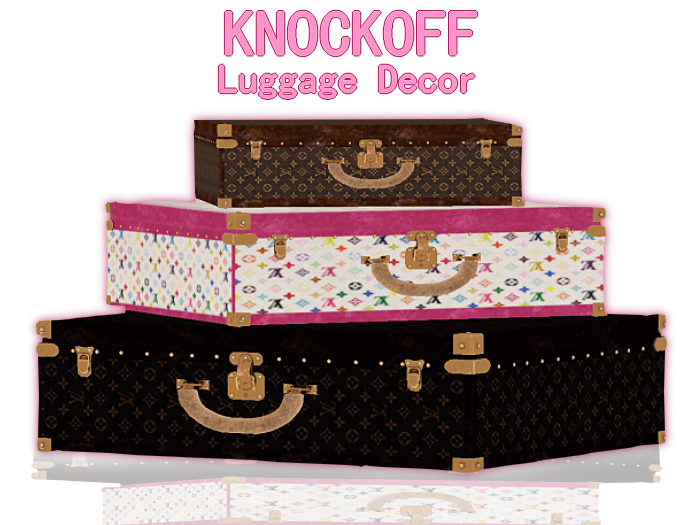 .:Knockoff:. [DECOR] Monogram Luggage Cases