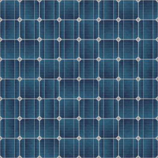 North – Solar Grid Panel Texture 