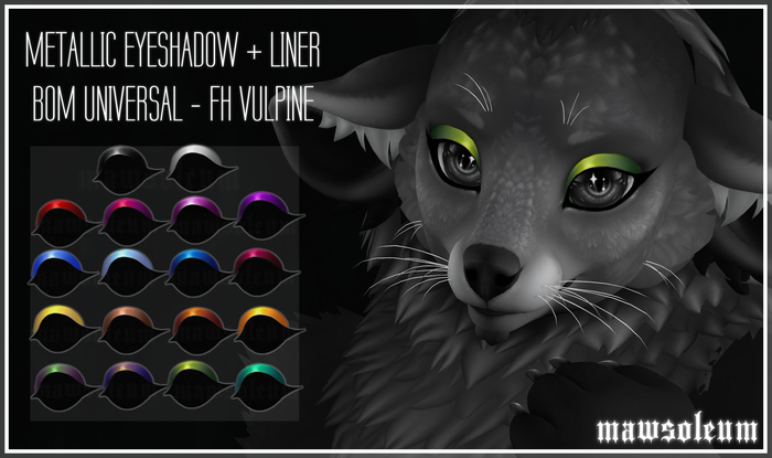 +MAWS+ Metallic Eyeshadow for FH Vulpine